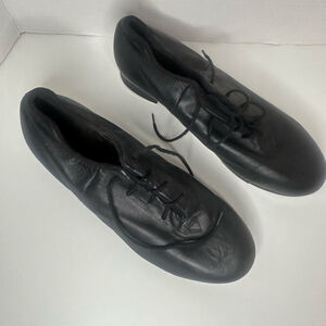 Bloch 9.5 M Black Leather Tap Shoes